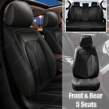 For Ford Focus Edge Perforated Leather 5-seats Cover Front Rear Protector