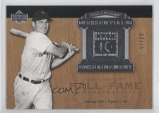 2005 Hall of Fame Essential Enshrinement Silver 2/15 George Kell #EE-GK1 HOF 0b2