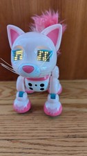 Spin Master ZOOMER Meowzies ARISTA Interactive PINK Kitty with Lights  Sound