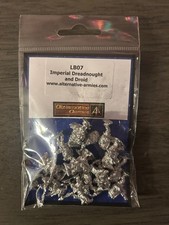 15mm Alternative Armies Laserburn LB07 Imperial Dreadnought and Droids Lot ST