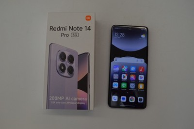 Xiaomi Redmi Note 14 Pro Smartphone 8+256GB 200MP 6,67'' 5500mAh Schwarz