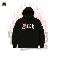 Men's Black Red Hoodie Sweatsuit Joggers Tracksuit To Match Air Jordan 13 Bred