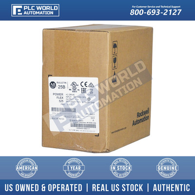 25B-E1P7N104 Allen Bradley AC Drive, New Sealed, FREE UPS 2 Day Dlvry & 2 Yr Wty