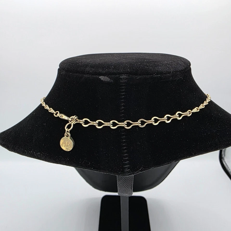 Ожерелье с подвеской Anne Klein женское серебристое длинное каплевидное 24 фута практичная роскошь - Изображение 3 из 4