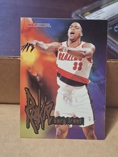 1995 GARY TRENT NBA HOOPS ROOKIE CARD RC #280 PORTLAND BLAZERS OHIO UNIVERSITY . rookie card picture