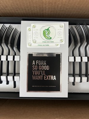 Chipotle Extra Fork Collection #240/500 2025 Limited Edition SOLDOUT