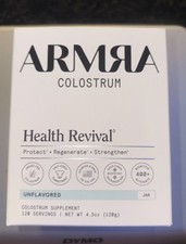 Armra Colostrum Health Revival 120 Servings Unflavored Exp 10/2027