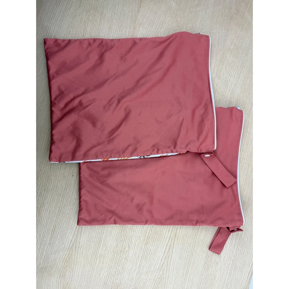 Многоразовый влажный сухой мешок набор из 2 богемных радужных солнечных дорожных подгузников для плавания - Изображение 2 из 4