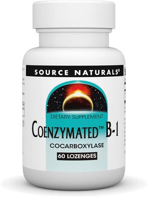 2 X Source Naturals Coenzymated� B-1 -- 60 Lozenges