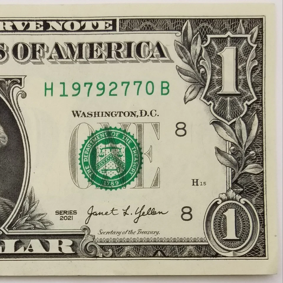 Birthday Anniversary Note July 27, 1979 Date Serial Number US Dollar 2021 H B - Image 3 of 4