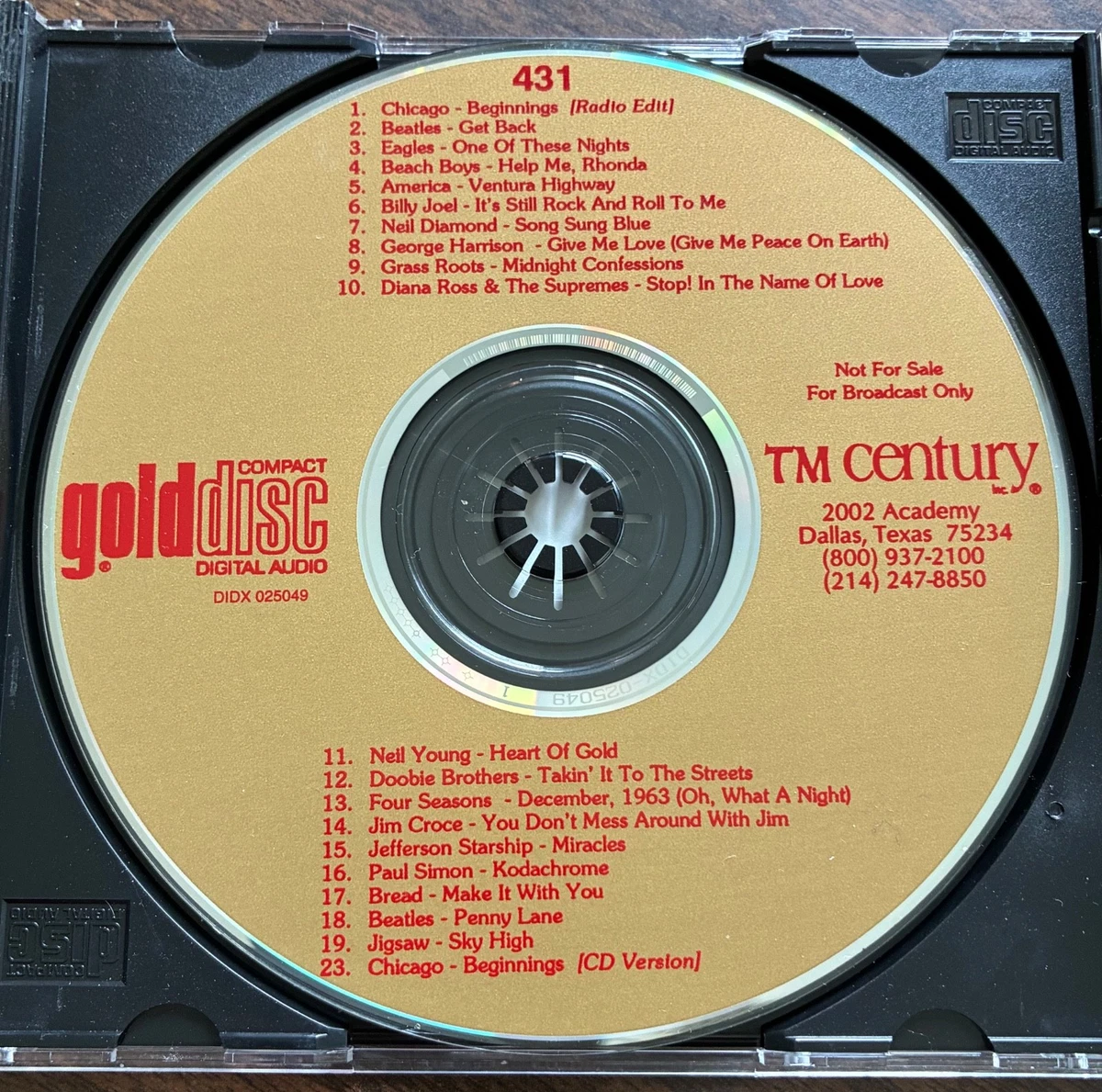Eagles 24k Gold Disc Music CDs for sale | eBay