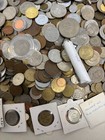 9,0 Kg Münzen aus Europa und Nordamerika - Kilo - Verschiedene Länder