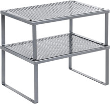 Scaffale Portaspezie, Set Di 2 Organizzatori Da Cucina Espandibili, Scaffale Da 
