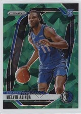 2024-25 Panini Prizm Green Ice Prizm Melvin Ajinca #255 18fx