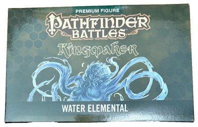 Pathfinder Battles Kingmaker Water Elemental #45  Premium NIB Sealed Mini
