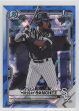 2021 Bowman Sapphire Edition Chrome Prospects Yolbert Sanchez #BCP-40 uk2