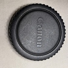 Canon Rear Lens Cap for EF EF-S Mount Lenses Made in Japan Black Dust Cover