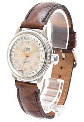 Vintage [Near MINT] ORIS 7400 Big Crown Pointer Date Automatic Men's Watch #58