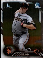 2016 Bowman Chrome Prospects #BCP14 Samuel Coonrod - BB