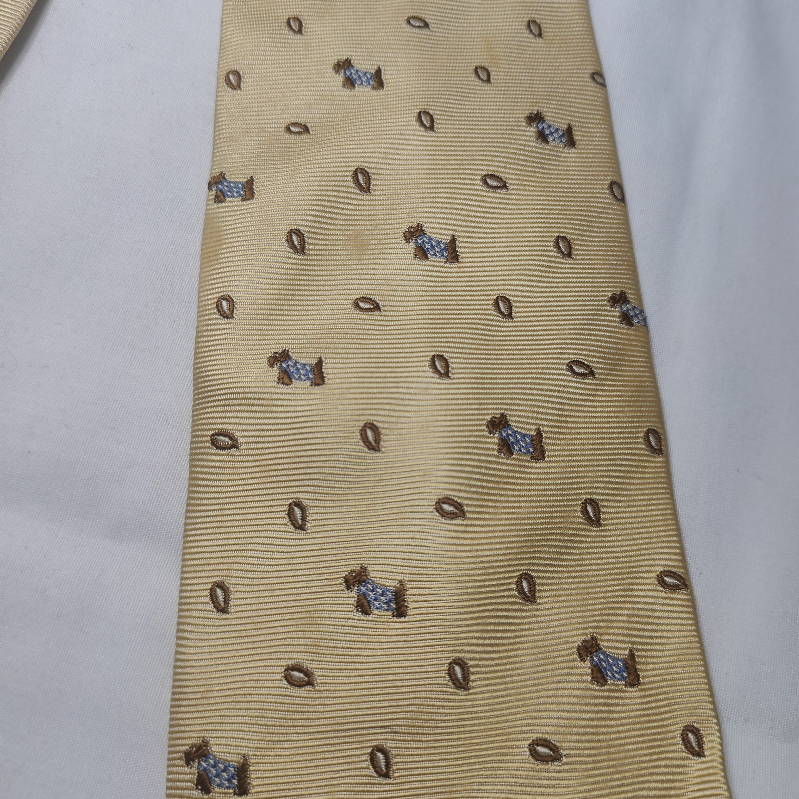 Men's Yellow Dog Animal Pattern 100% — view 4