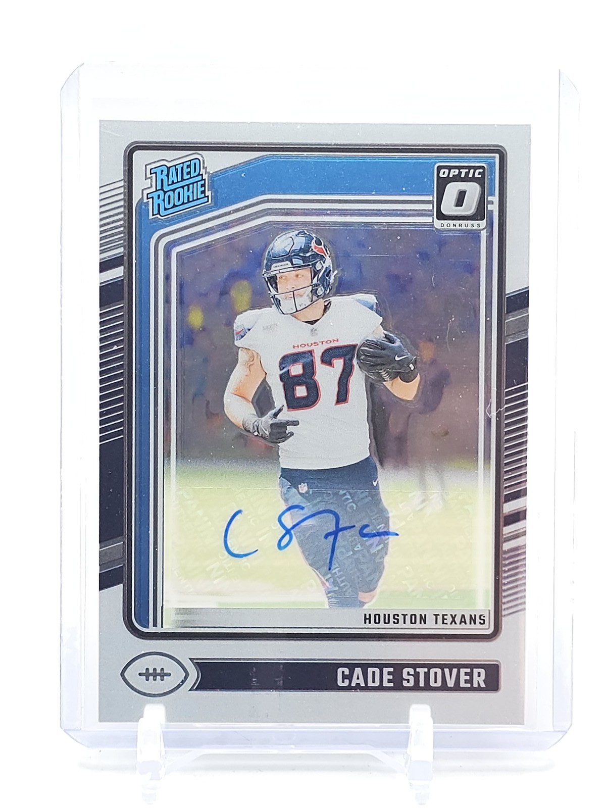Cade Stover Panini Donruss Optic #218 Autograph