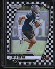 2024 Panini Prizm Jawhar Jordan Rookie Checkerboard RC #346 Houston Texans