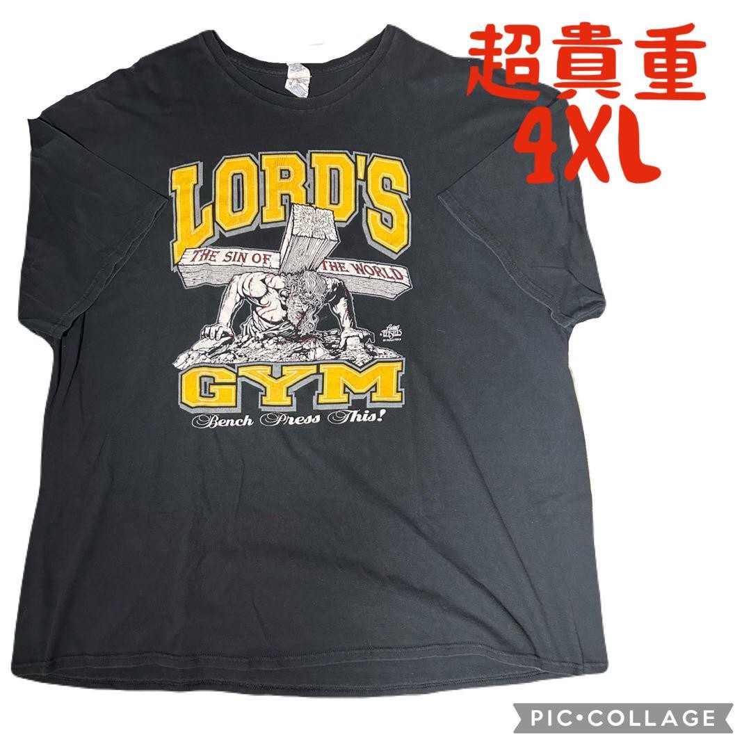 VINTAGE LORD'S GYM 90s T-Shirt Jesus Cross USA Made | eBay 90s