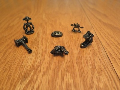 Monopoly World of Warcraft Board Game Replacement Pieces Movers Tokens