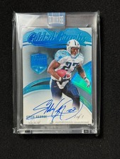 2024 Eminence Eddie George #1/1 Gilded Graphs Platinum On Card Auto Diamond