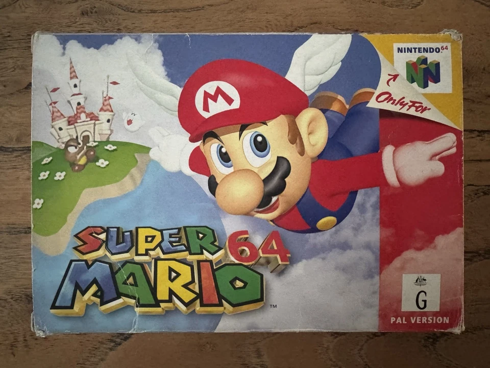 Super Mario 64 Nintendo N64 AUS PAL Version Boxed With Manual🔥HOT GAME🔥 - Image 2 of 4