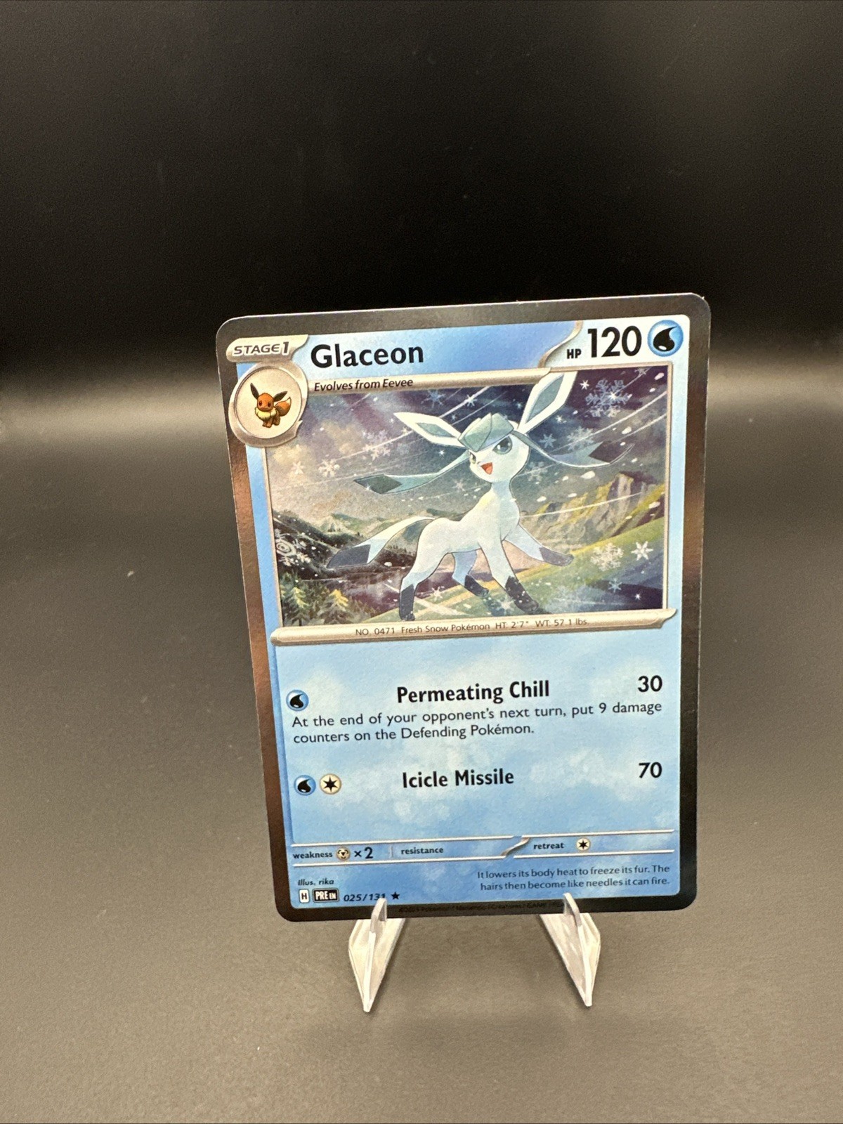 Glaceon - 54/167 Twilight Masquerade - Pokémon TCG