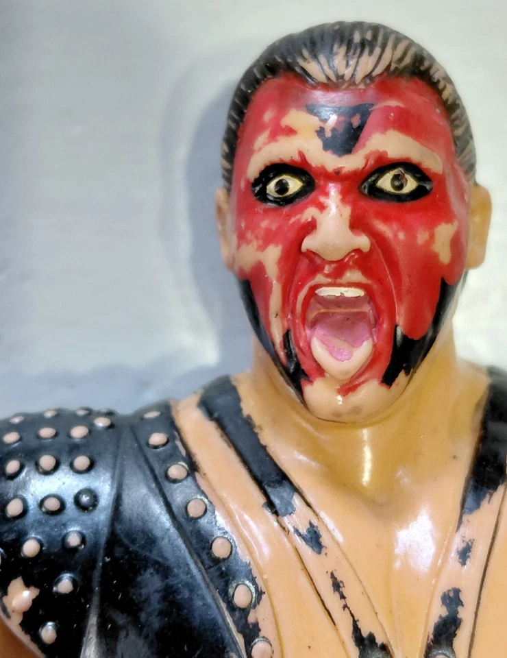 Винтажная редкая фигурка рестлера WWF LJN 1988 Titan Sports DEMOLITION AX WWE - Изображение 2 из 4