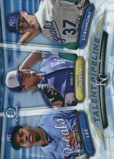 2018 Bowman Chrome Talent Pipeline Refr Josh Staumont Foster Griffin Khalil Lee