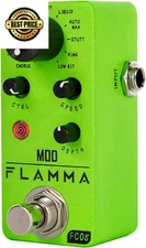 FLAMMA FC05 Mini Modulation Pedal with Chorus Flanger Tremolo 