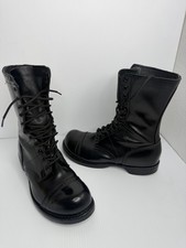 Corcoran Men's 10" Leather Jump Boots 1500 Mens Size 10 EE Made in USA Black