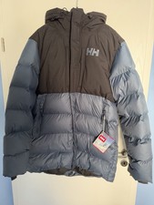 Helly Hansen Norwegen Winterjacke XL Jacke Herren blau schwarz neu mit Etikett