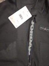 Jordan Jumpman Girls Crafted Utility Woven Full Zip Black Jacket NWT Sz Youth XL