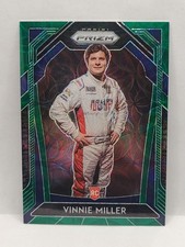 2020 Prizm #43 Vinnie Miller Green Scope Prizm 10/99 NASCAR Card Racing Rookie