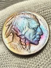 * 1913-D TYPE 1 * SUPERB+ GEM AU+ BUFFALO NICKEL* FROM ORIGINAL COLLECTION Toned
