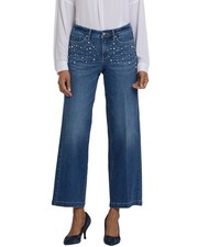 Nydj Teresa Dame Wide Leg Jean Women's 6