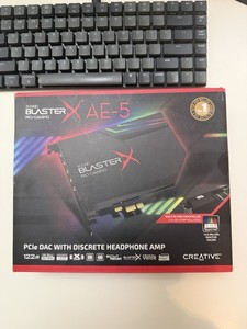 Creative Sound BlasterX AE-5 Hi-Resolution PCIe Gaming Sound Card (SB1740)
