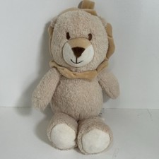Kellytoy 10  Cuddle Lion Rattle Plush Crinkle Ears Unisex Beige Tan