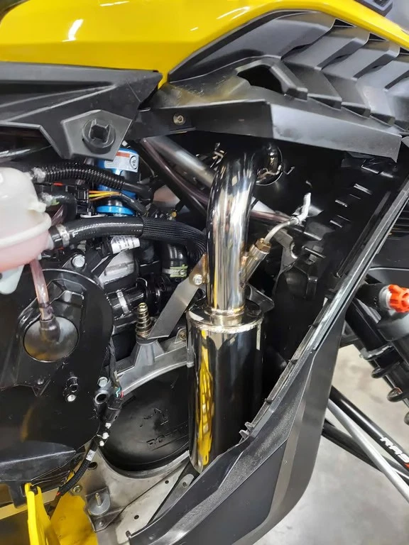 Straightline Performance Lightweight Silencer - Polished Stainless 134-207 - Image 2 of 4