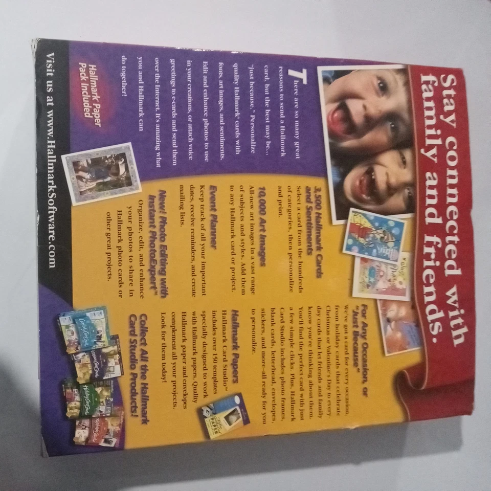 Hallmark Card Studio 3 Deluxe 2001 vintage Foto 2 de 4