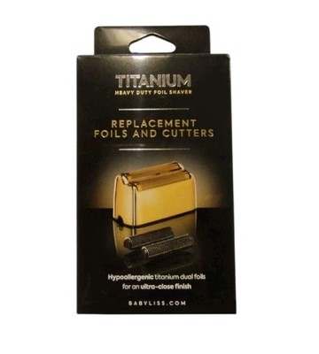 BaByliss Pro Titanium Foil Rasierer Ersatzfolie und Schneider