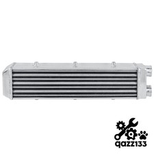 Same Side Universal Intercooler Inoutlet 2 Aluminum Overall Size 26x7x3.3 Same Side Universal Intercooler Inoutlet 2 Aluminum Overall Size 26x7x3.3