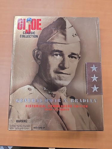 GI JOE Classic Collection General Omar N Bradley 12'" Figure 1998 NIB - Picture 1 of 7