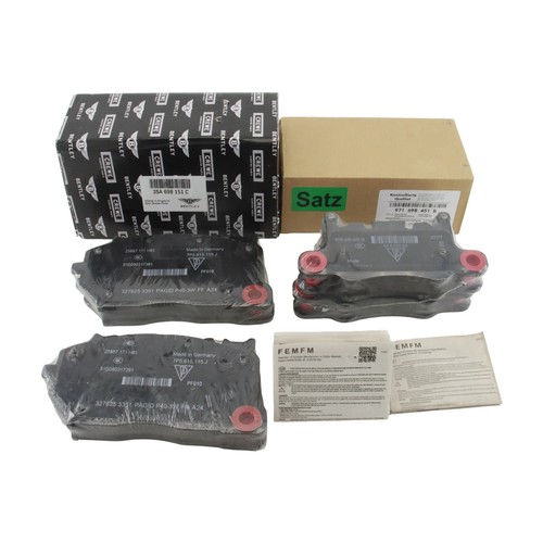 Bentley Continental GT 2020 Front Brake pad kits Set P/N 971698451B Photo - $259