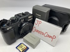 READ Canon Powershot G11 Digital Camera Black 10MP black 4094