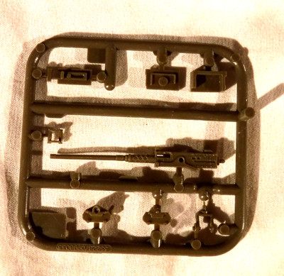 1/35 Tamiya One US 50 Cal. Machine Gun with Equipment, Ammo Box, Mounting Stand